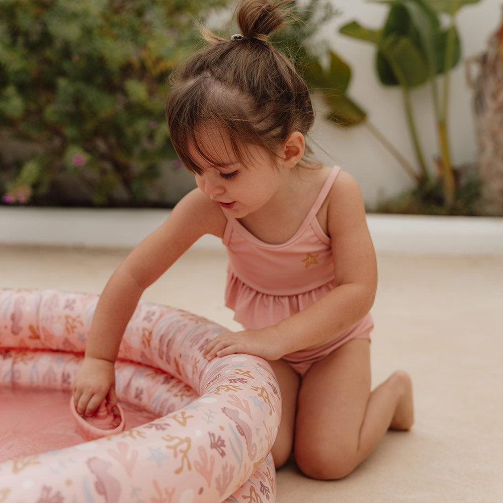 Little Dutch Inflatable Pool - Pink - Ocean Dreams-Inflatables- | Natural Baby Shower