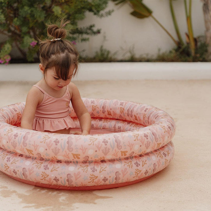 Little Dutch Inflatable Pool - Pink - Ocean Dreams-Inflatables- | Natural Baby Shower