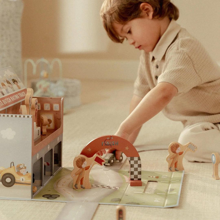 Little Dutch Play Case with Racetrack-Role Play- | Natural Baby Shower
