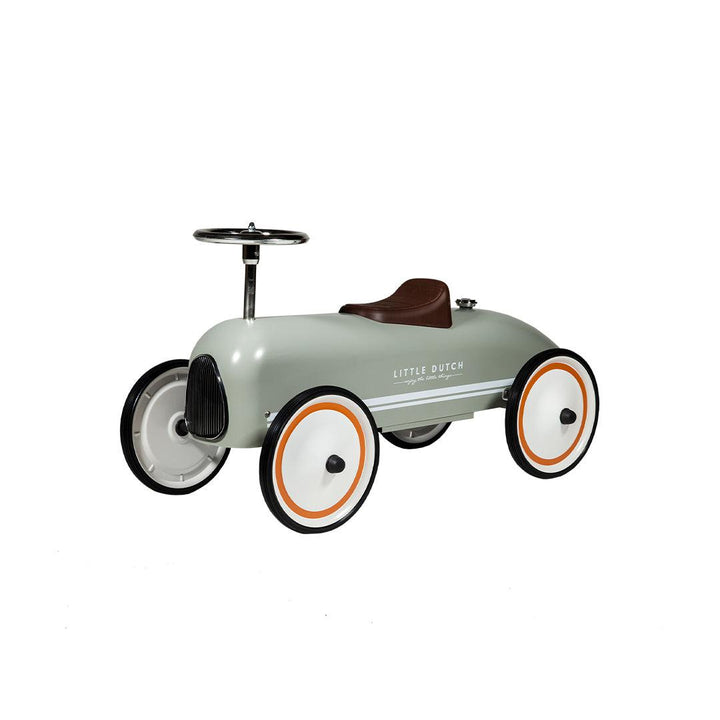 Little Dutch Retro Roller - Olive-Ride-on Toys-Olive- | Natural Baby Shower