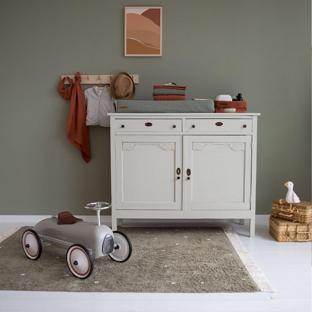 Little Dutch Retro Roller - Olive-Ride-on Toys-Olive- | Natural Baby Shower