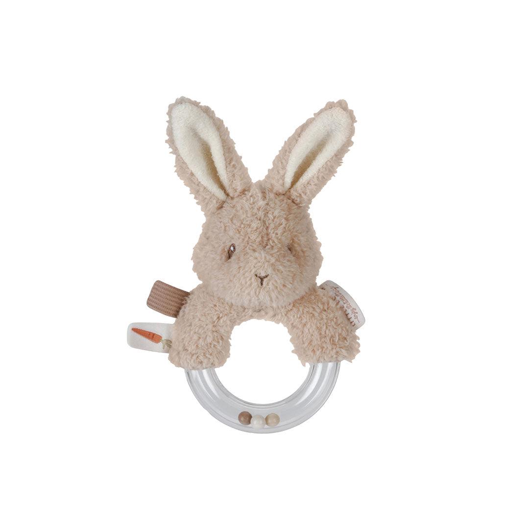 Little Dutch Ring Rattle Bunny - Baby Bunny-Rattles-Baby Bunny- | Natural Baby Shower