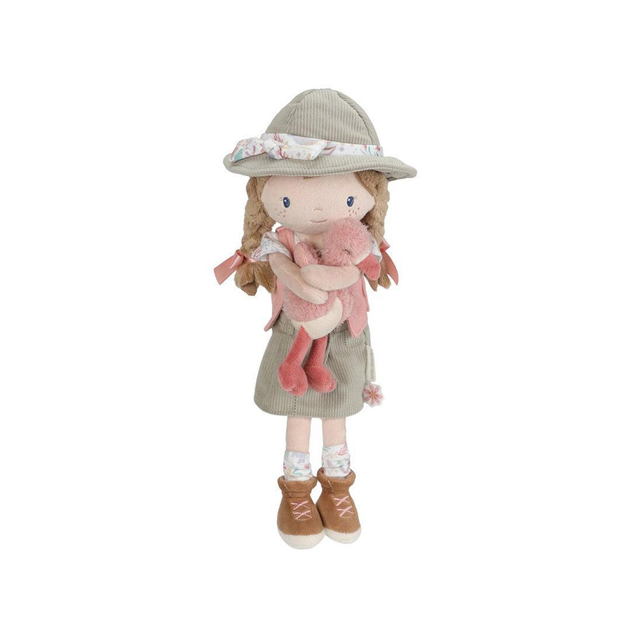 Little Dutch Cuddle Doll Ranger Rosa - Safari Friends-Dolls- | Natural Baby Shower