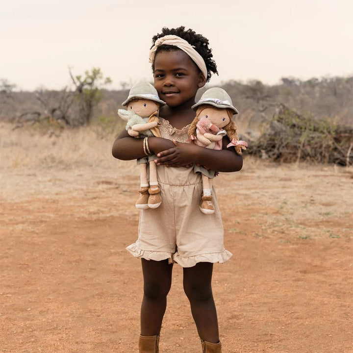 Little Dutch Cuddle Doll Ranger Rosa - Safari Friends-Dolls- | Natural Baby Shower