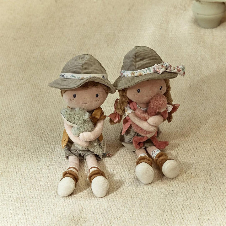 Little Dutch Cuddle Doll Ranger Rosa - Safari Friends-Dolls- | Natural Baby Shower