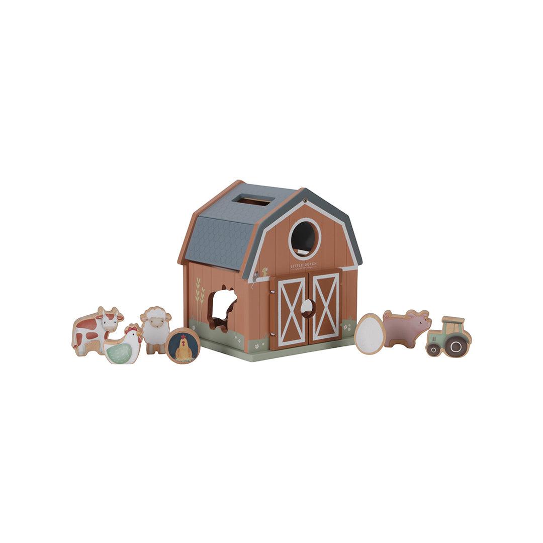 Little Dutch Shape Sorter - Little Farm-Shape Sorters-Little Farm- | Natural Baby Shower