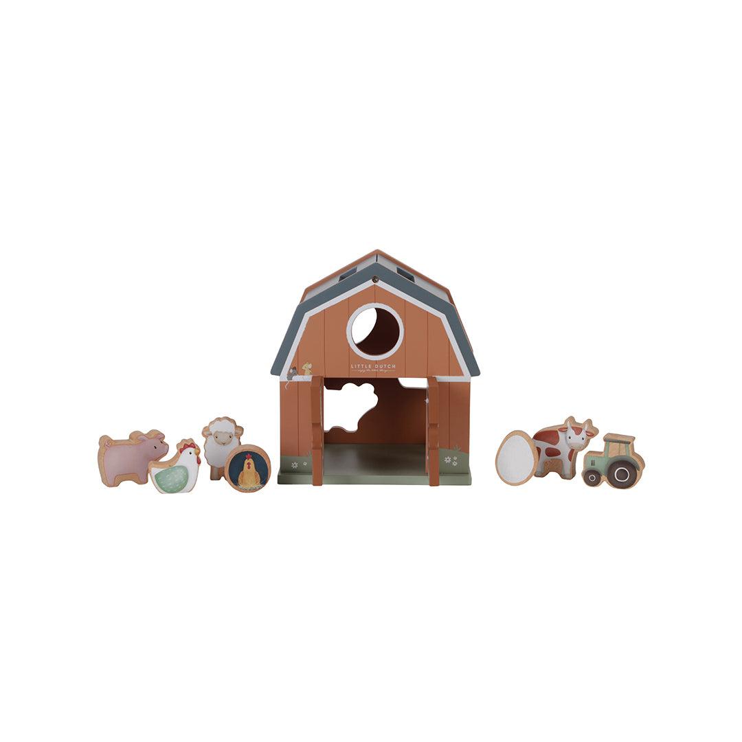 Little Dutch Shape Sorter - Little Farm-Shape Sorters-Little Farm- | Natural Baby Shower