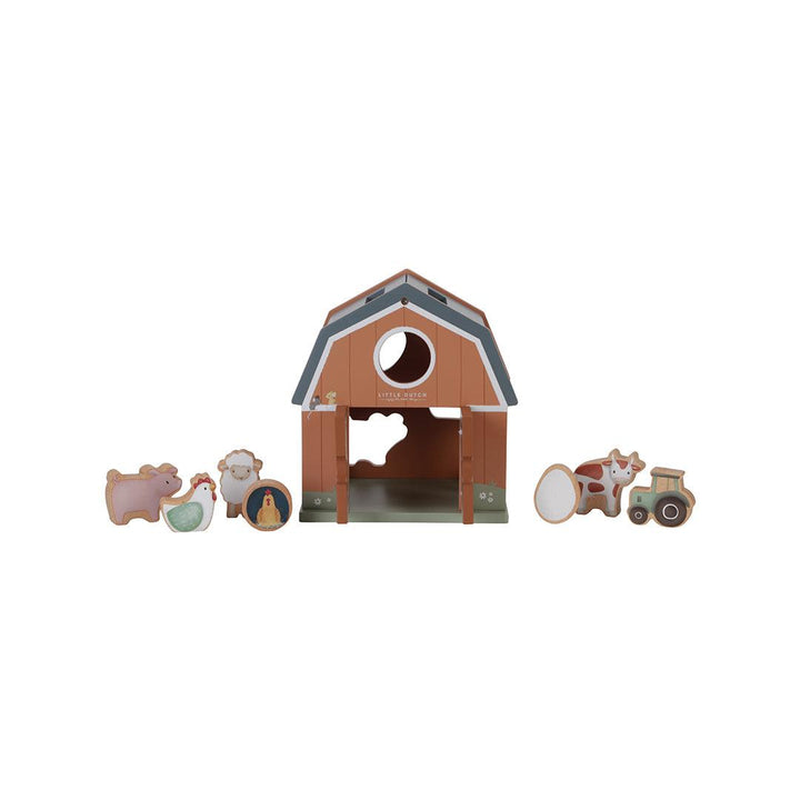Little Dutch Shape Sorter - Little Farm-Shape Sorters-Little Farm- | Natural Baby Shower