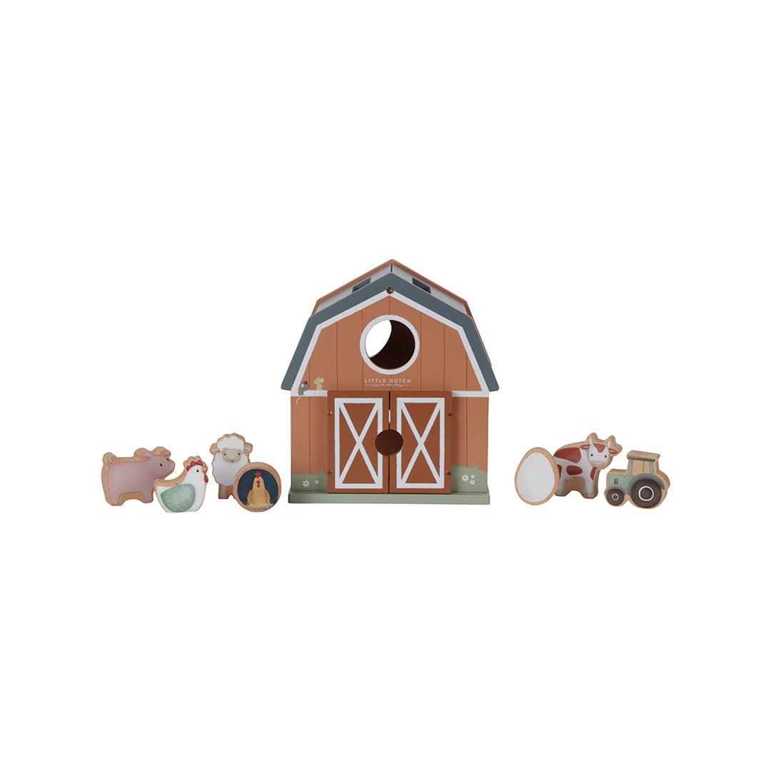 Little Dutch Shape Sorter - Little Farm-Shape Sorters-Little Farm- | Natural Baby Shower