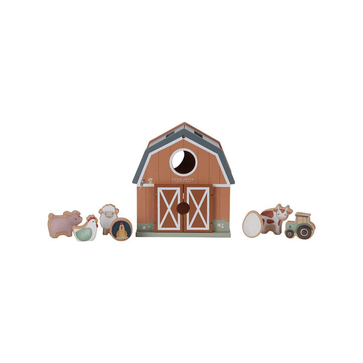 Little Dutch Shape Sorter - Little Farm-Shape Sorters-Little Farm- | Natural Baby Shower