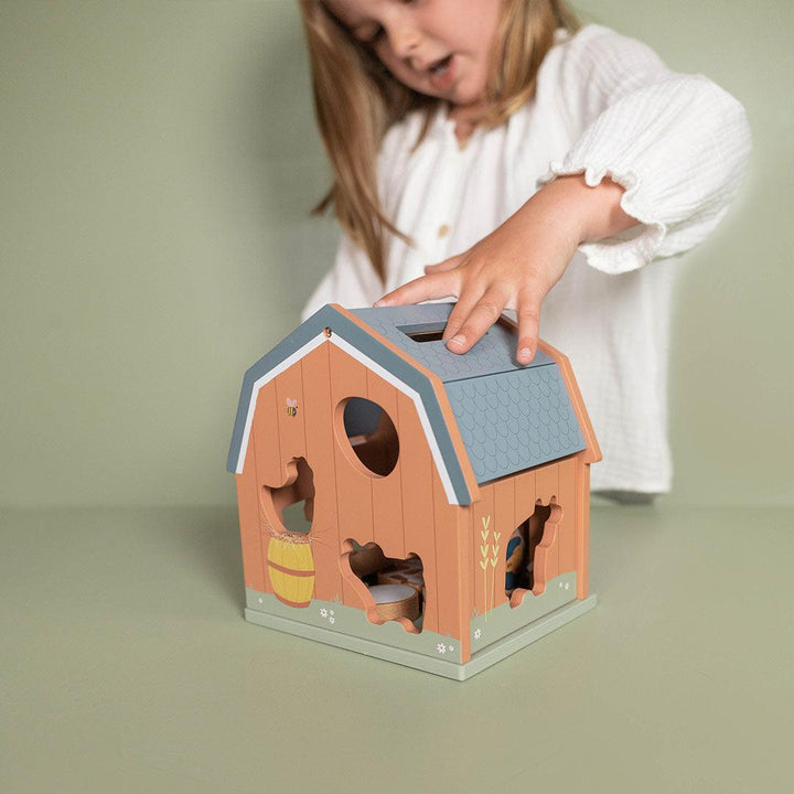 Little Dutch Shape Sorter - Little Farm-Shape Sorters-Little Farm- | Natural Baby Shower