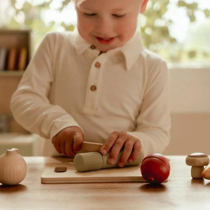 Little Dutch Slicing Vegetables-Role Play- | Natural Baby Shower