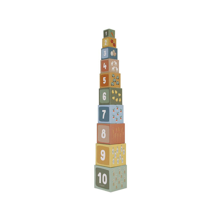 Little Dutch Stacking Blocks - Little Farm-Stacking Toys-Little Farm- | Natural Baby Shower