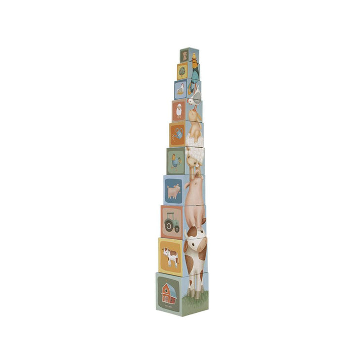 Little Dutch Stacking Blocks - Little Farm-Stacking Toys-Little Farm- | Natural Baby Shower