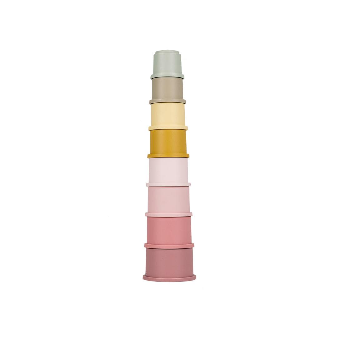 Little Dutch Stacking Cups - Pink-Role Play-Pink- | Natural Baby Shower