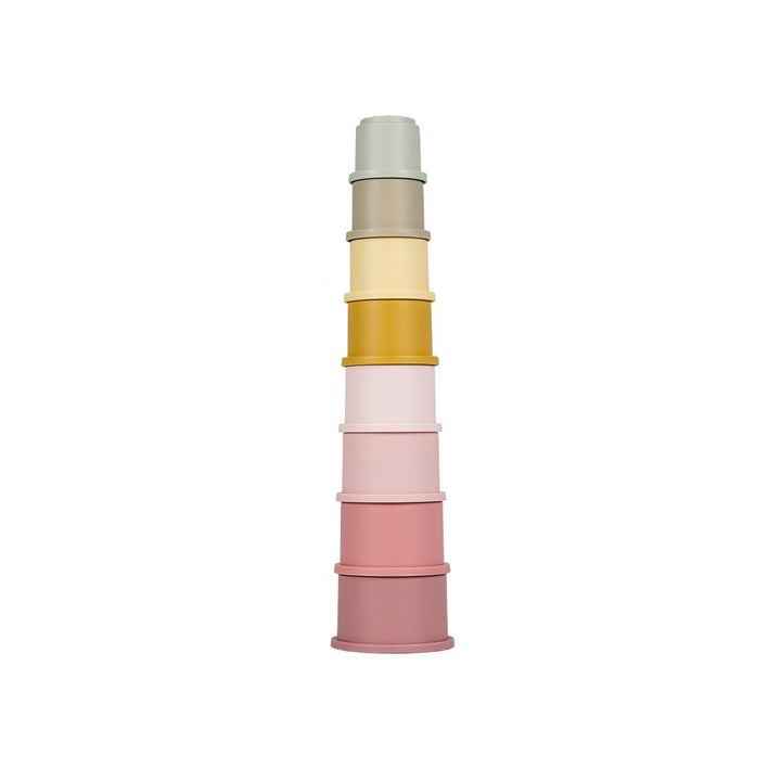 Little Dutch Stacking Cups - Pink-Role Play-Pink- | Natural Baby Shower