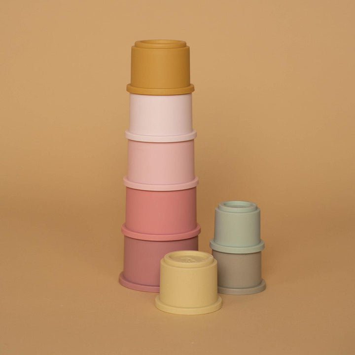 Little Dutch Stacking Cups - Pink-Role Play-Pink- | Natural Baby Shower