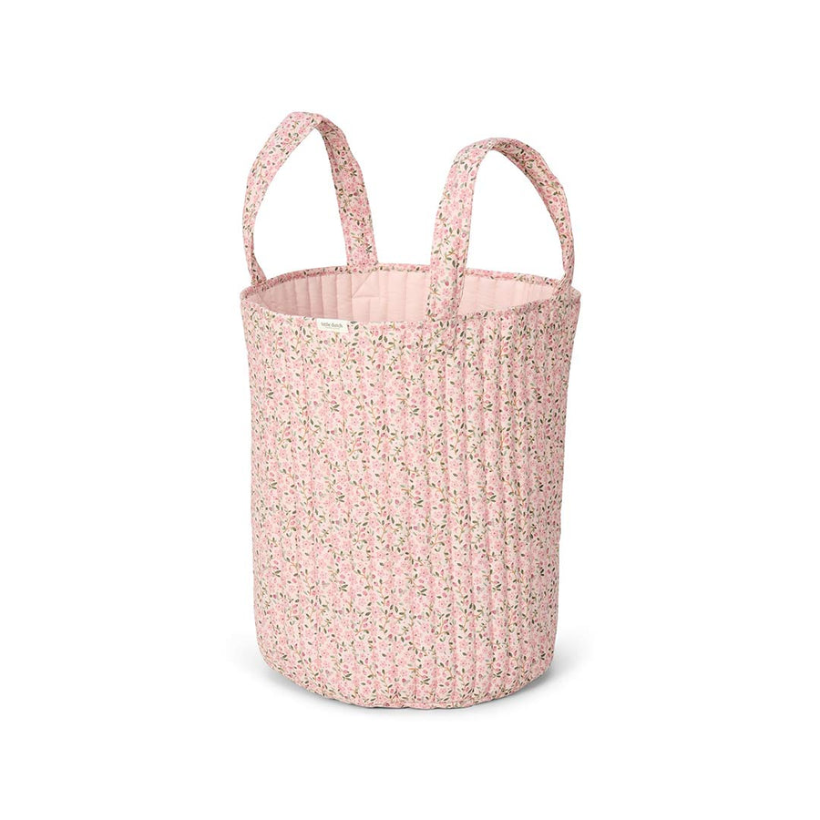 Little Dutch Storage Basket Large - Fairy Floral-Storage Baskets-Fairy Floral-Large | Natural Baby Shower