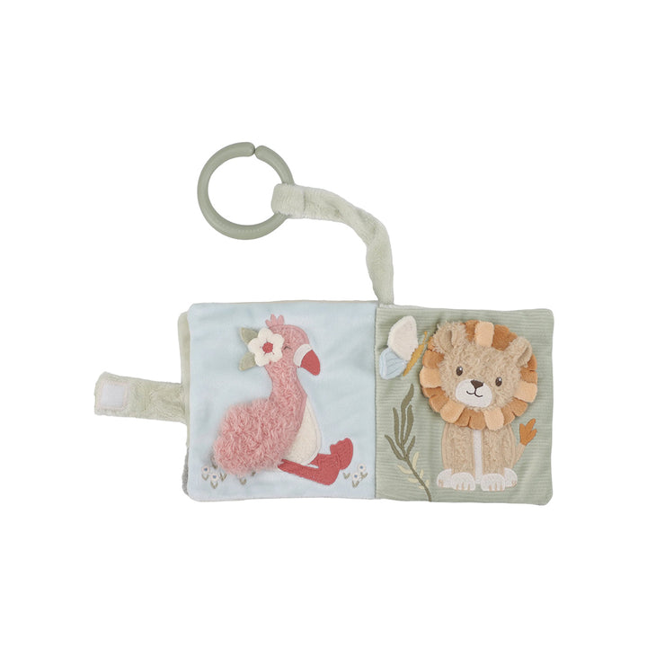 Little Dutch Stroller Booklet - Safari Friends