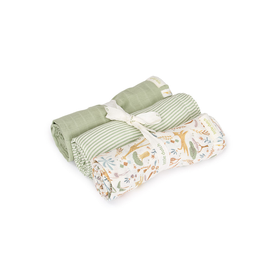 Little Dutch Swaddle Set - Safari Wonders