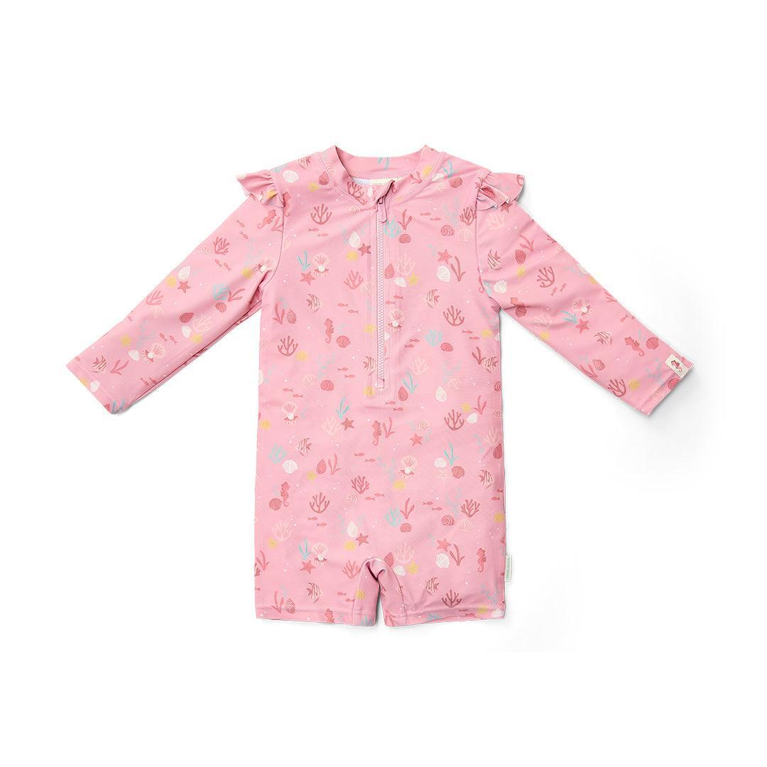 Little Dutch Swimsuit Long Sleeves - Ocean Treasures Multicolour-Swimsuits-Ocean Treasures Multicolour-74/80 | Natural Baby Shower