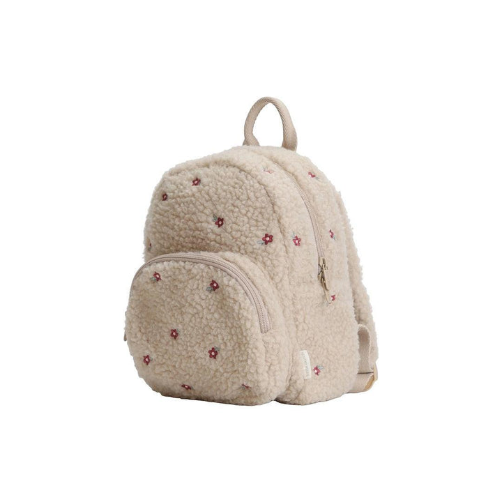 Little Dutch Teddy Backpack - Sand-Children's Backpacks-Sand- | Natural Baby Shower