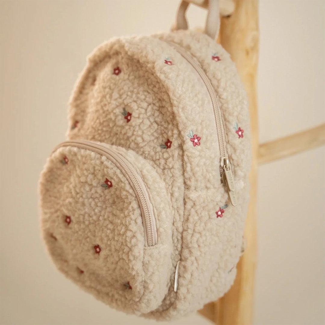 Little Dutch Teddy Backpack - Sand-Children's Backpacks-Sand- | Natural Baby Shower