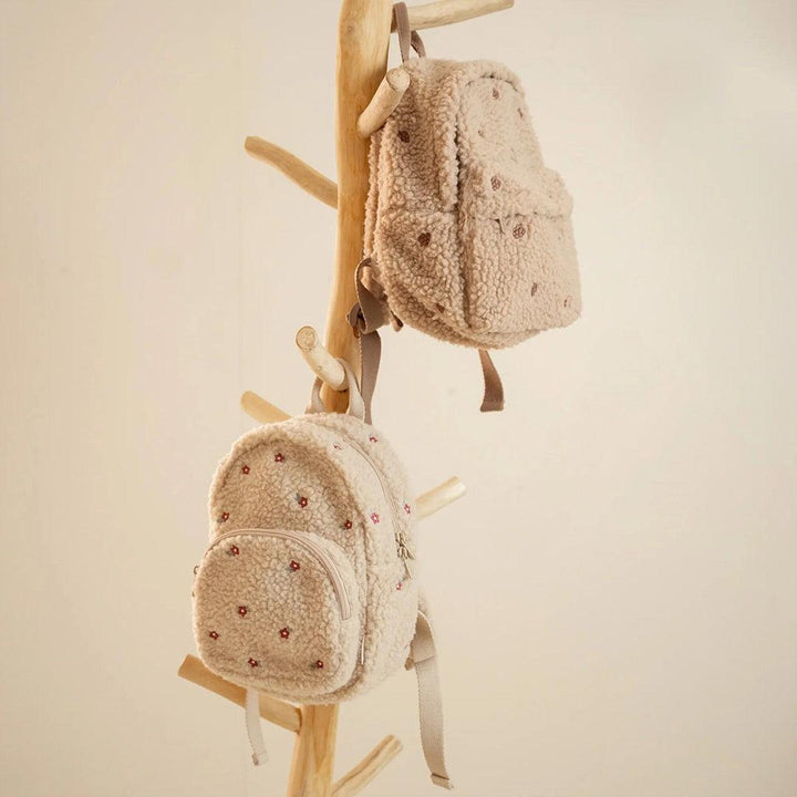 Little Dutch Teddy Backpack - Sand-Children's Backpacks-Sand- | Natural Baby Shower