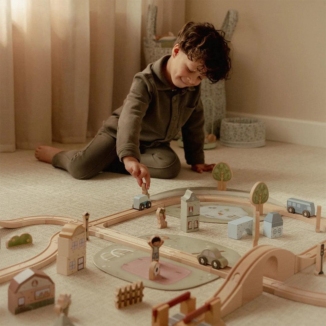Little Dutch Train Track Set XL-Role Play- | Natural Baby Shower