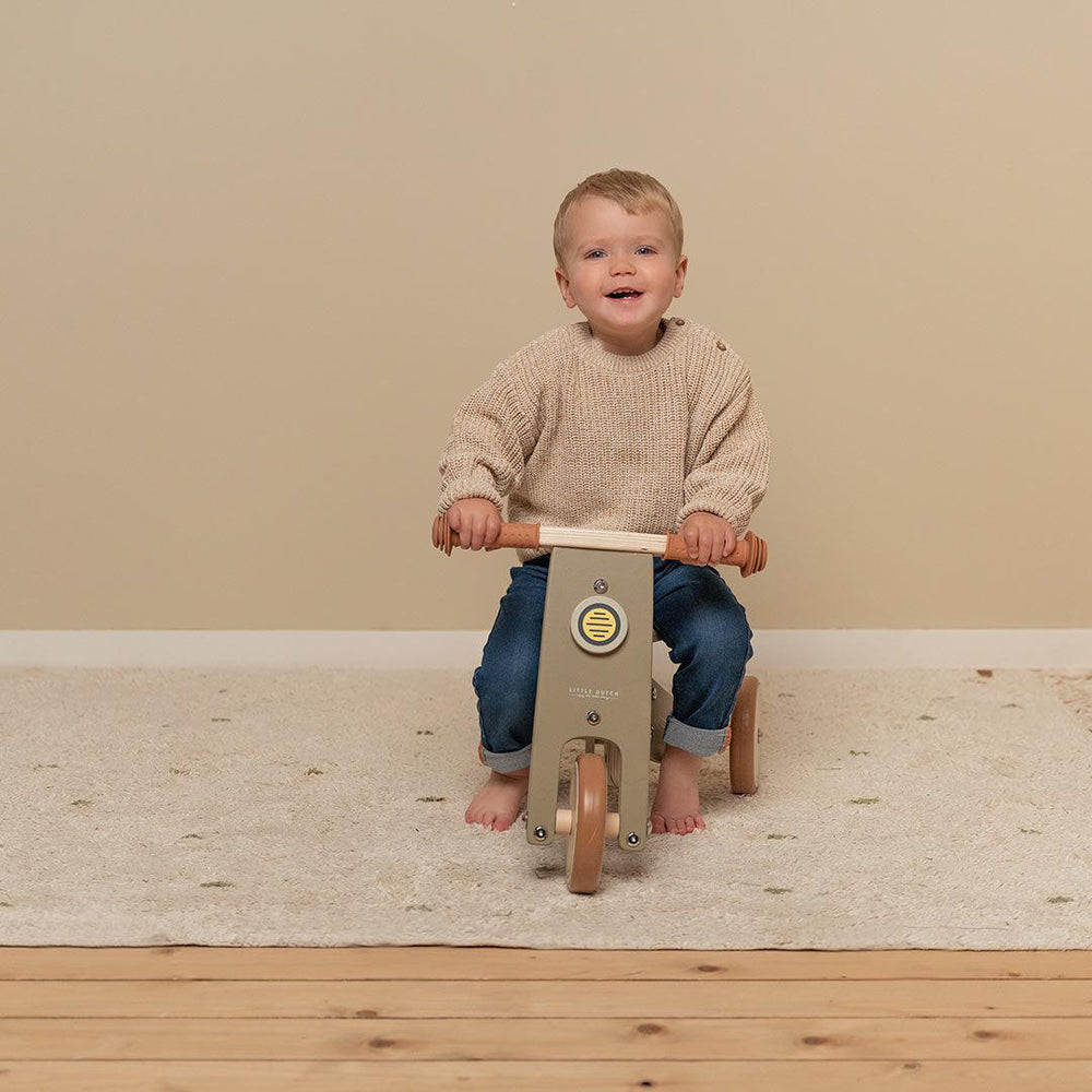 Little Dutch Tricycle - Olive-Bikes-Olive- | Natural Baby Shower