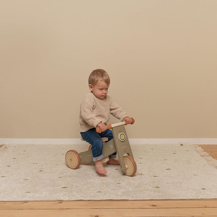 Little Dutch Tricycle - Olive-Bikes-Olive- | Natural Baby Shower