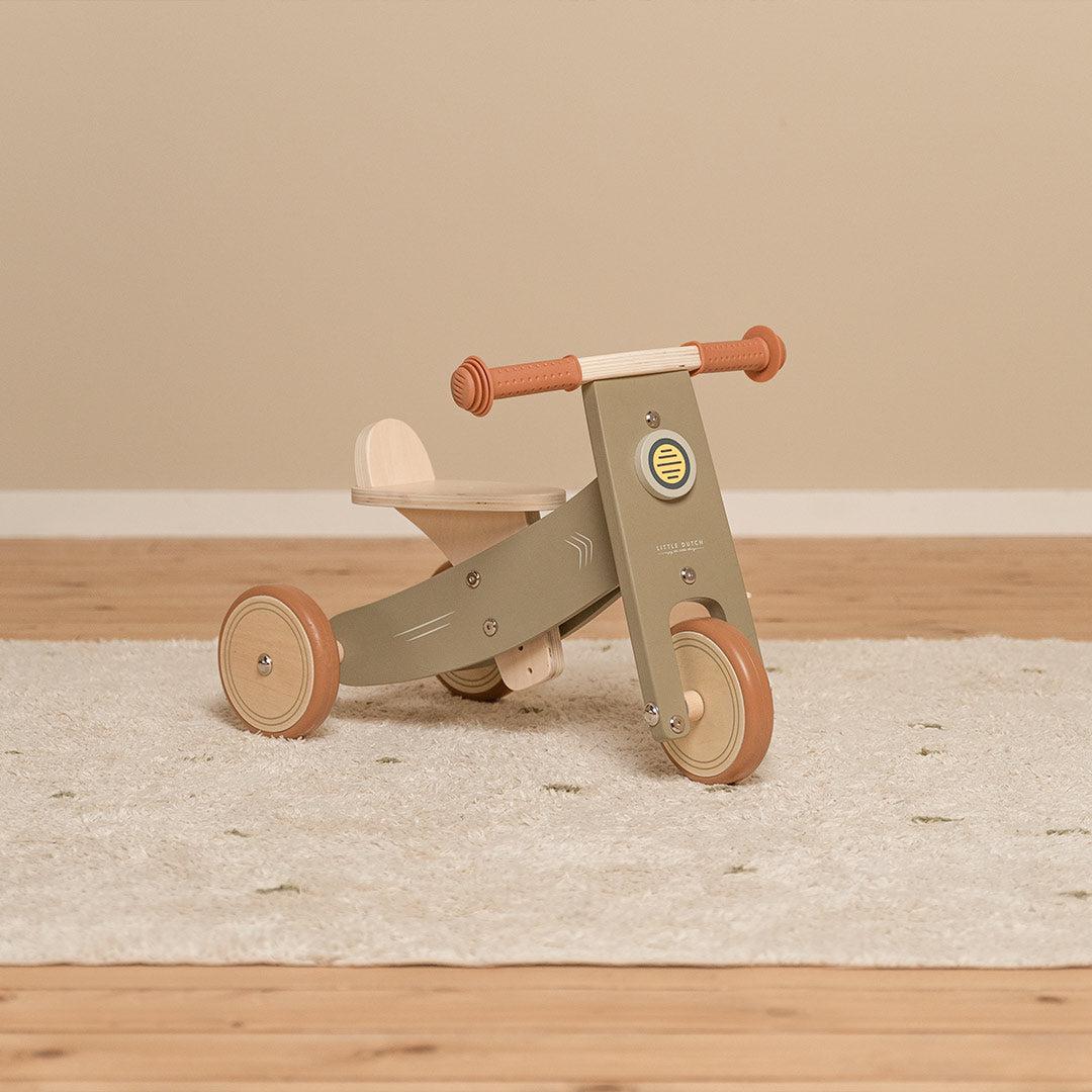 Little Dutch Tricycle - Olive-Bikes-Olive- | Natural Baby Shower