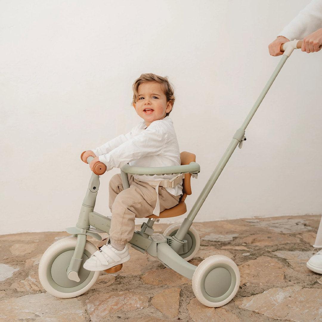 Little Dutch 4 in 1 Tricycle - Green-Trikes-Green-One Size | Natural Baby Shower