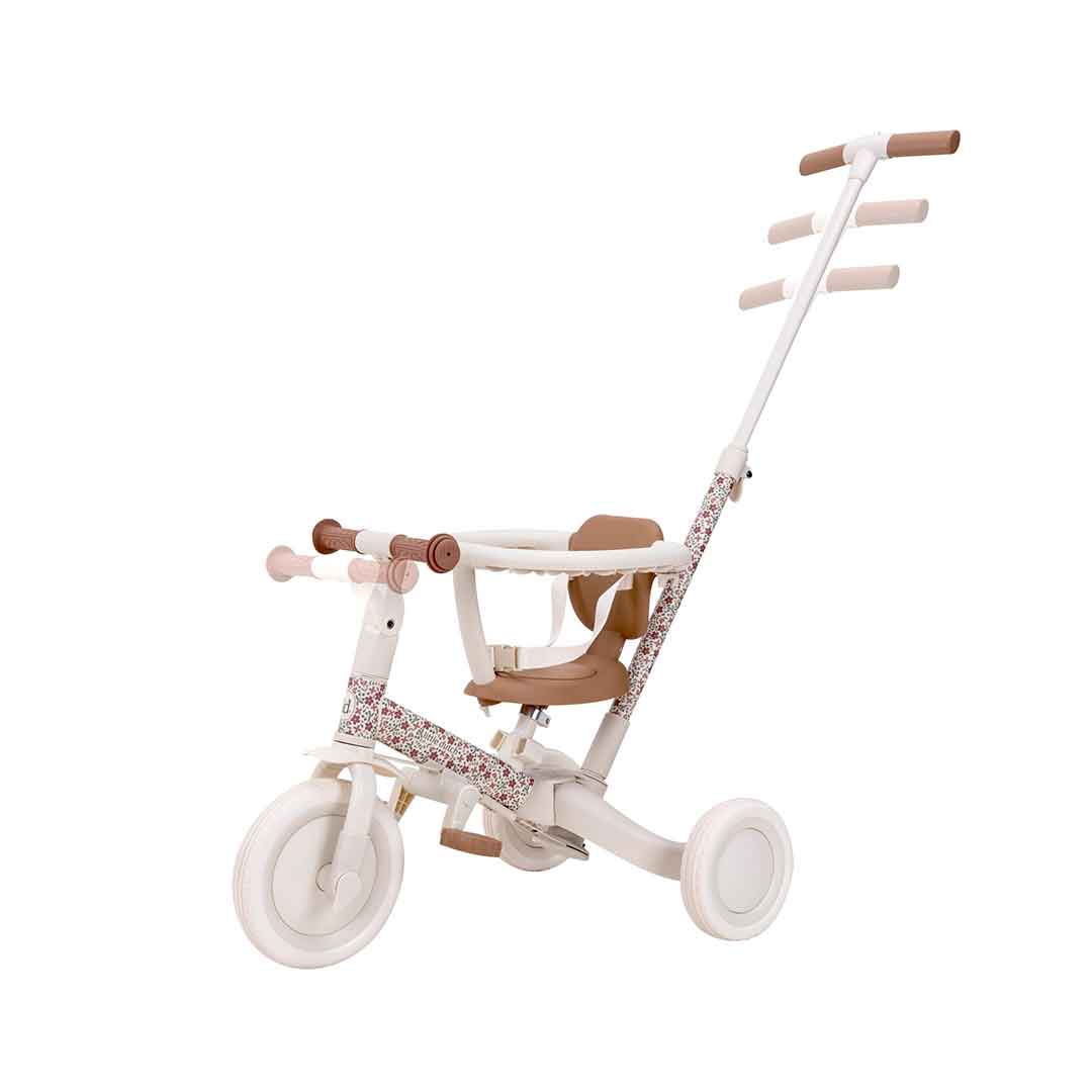 Little Dutch 4 in 1 Tricycle - Off White-Trikes-Off White-One Size | Natural Baby Shower
