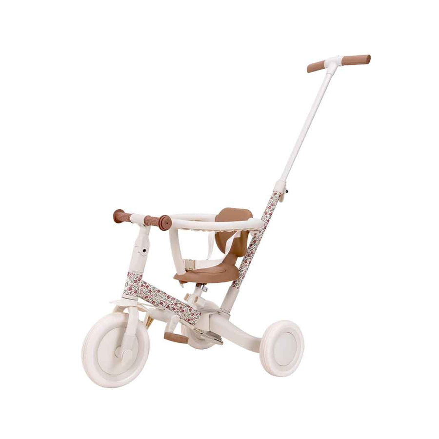 Little Dutch 4 in 1 Tricycle - Off White-Trikes-Off White-One Size | Natural Baby Shower