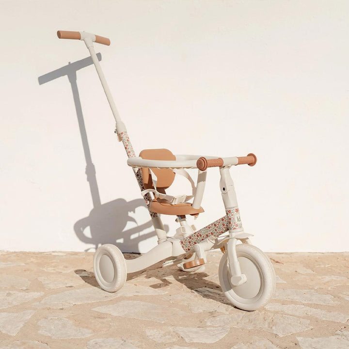Little Dutch 4 in 1 Tricycle - Off White-Trikes-Off White-One Size | Natural Baby Shower