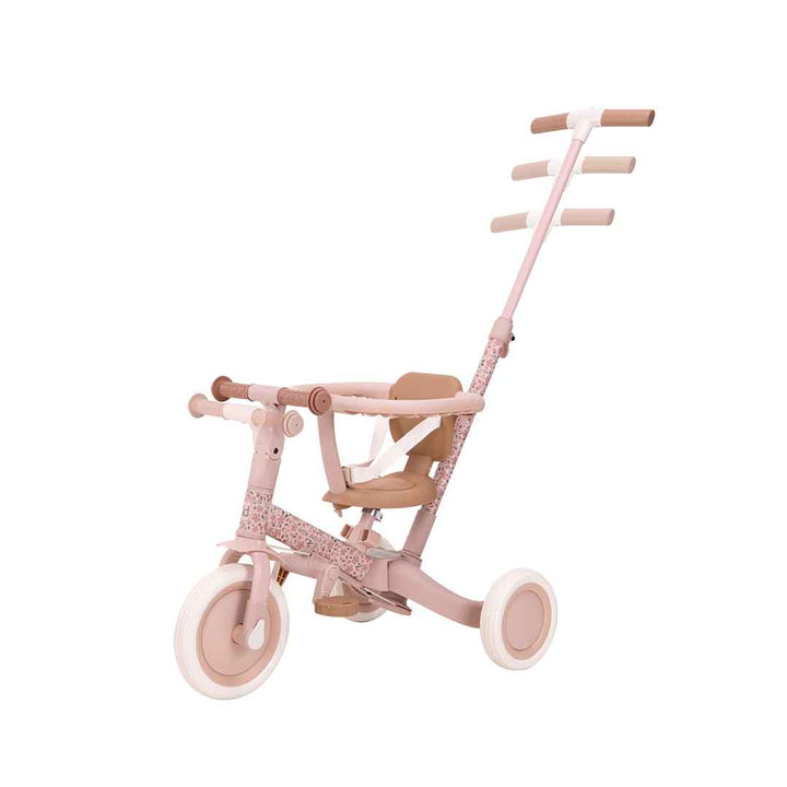 Little Dutch 4 in 1 Tricycle - Pink-Trikes-Pink-One Size | Natural Baby Shower