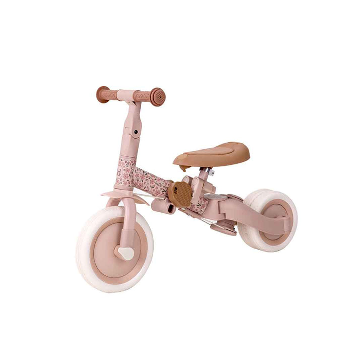 Little Dutch 4 in 1 Tricycle - Pink-Trikes-Pink-One Size | Natural Baby Shower