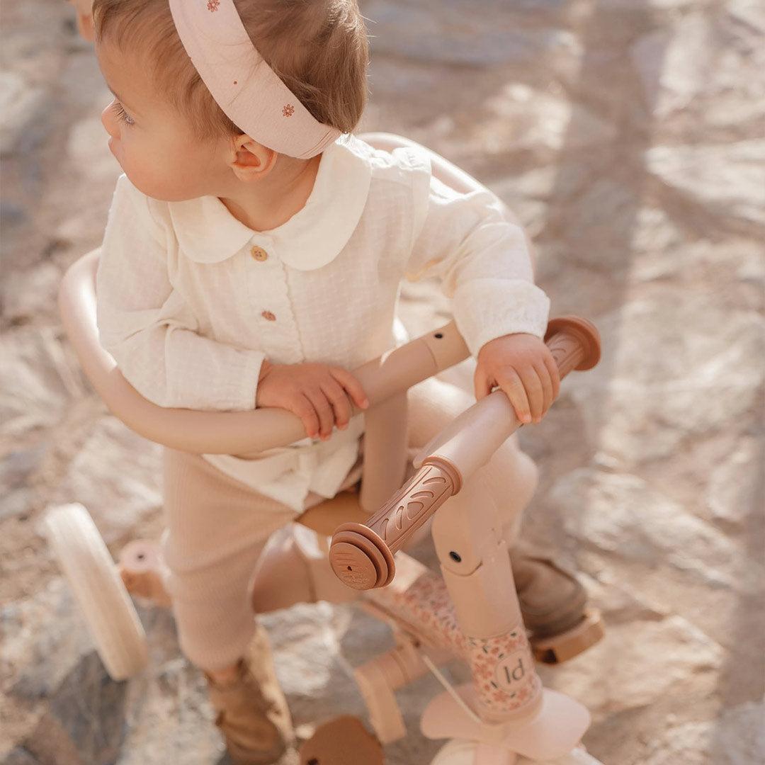 Little Dutch 4 in 1 Tricycle - Pink-Trikes-Pink-One Size | Natural Baby Shower