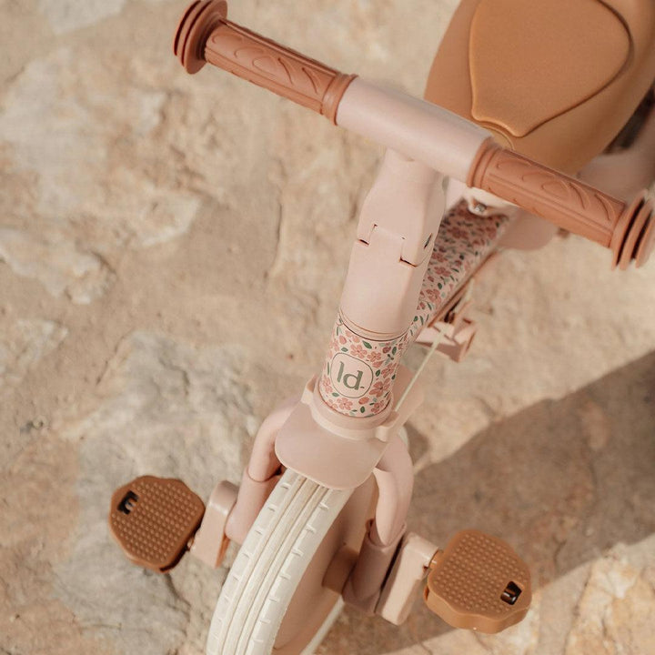 Little Dutch 4 in 1 Tricycle - Pink-Trikes-Pink-One Size | Natural Baby Shower