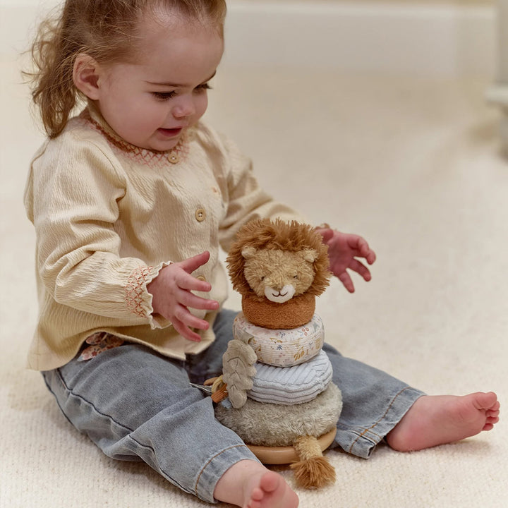 Little Dutch Tumble Stacker - Safari Friends