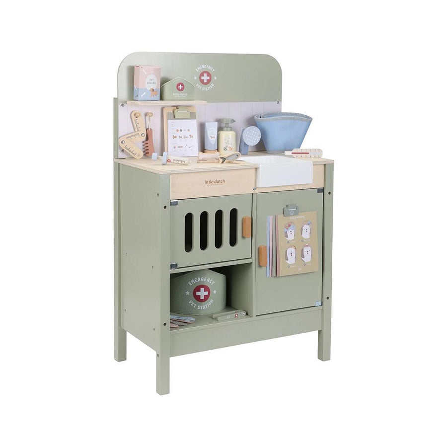 Little Dutch Wooden Veterinary Practice-Role Play- | Natural Baby Shower