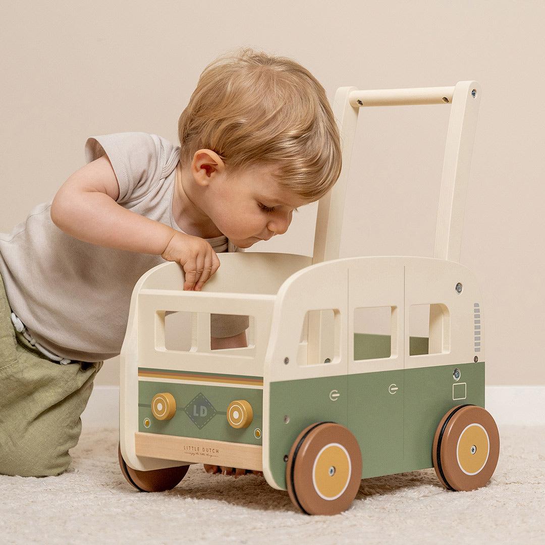 Little Dutch Vintage Walker Wagon-Push-Alongs- | Natural Baby Shower