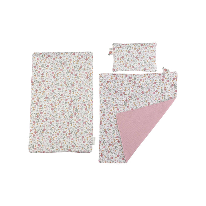 Little Dutch Wooden Doll Bed - Pink