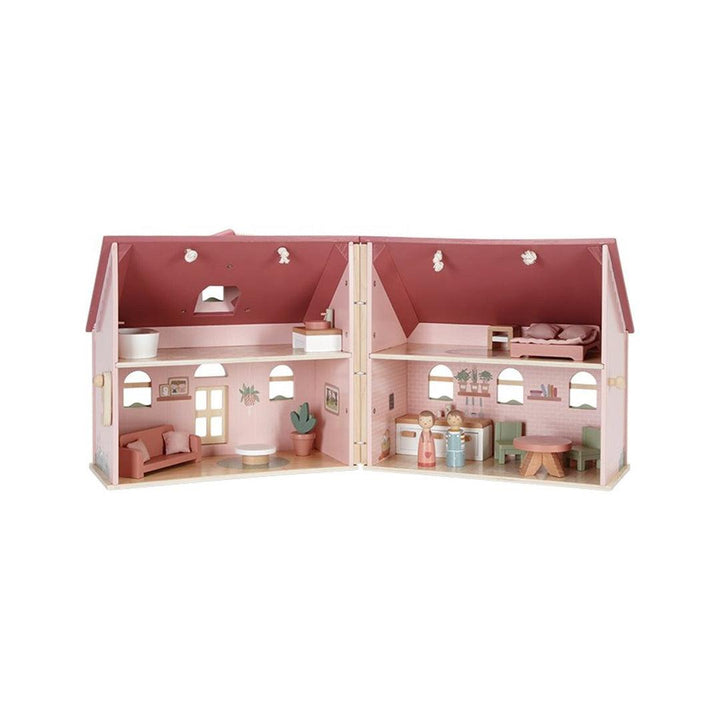Little Dutch Wooden Portable Dollhouse-Dolls Houses-Small- | Natural Baby Shower