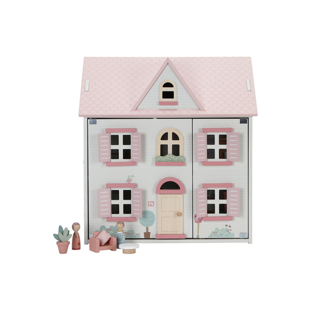 Little Dutch Wooden Dollhouse - Pink-Dolls Houses-Pink- | Natural Baby Shower