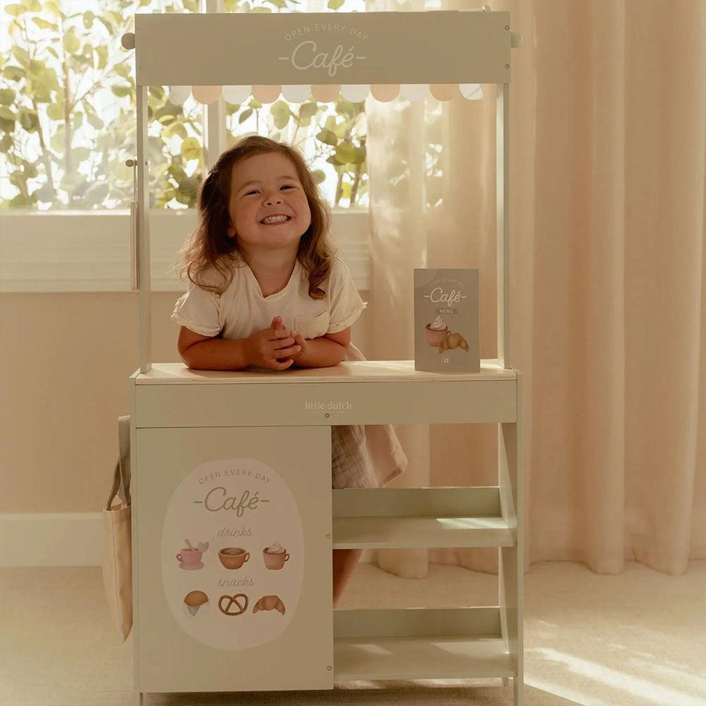 Little Dutch Wooden Market Stall-Role Play- | Natural Baby Shower