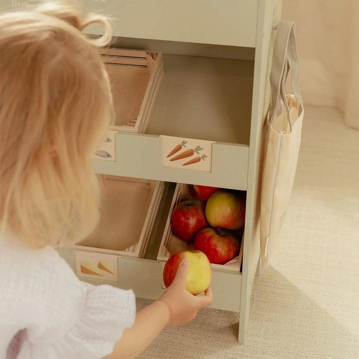 Little Dutch Wooden Market Stall-Role Play- | Natural Baby Shower