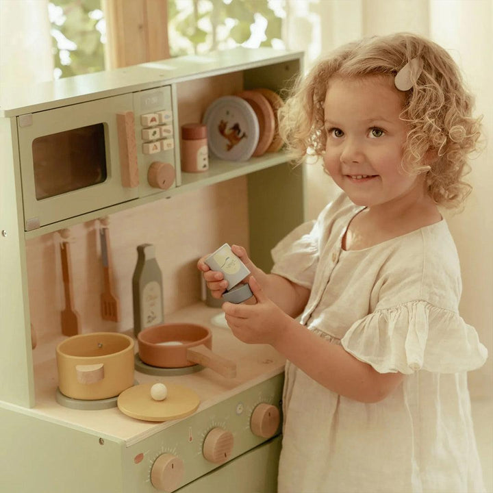 Little Dutch Wooden Play Kitchen Limited Edition - Mint-Role Play-Mint- | Natural Baby Shower