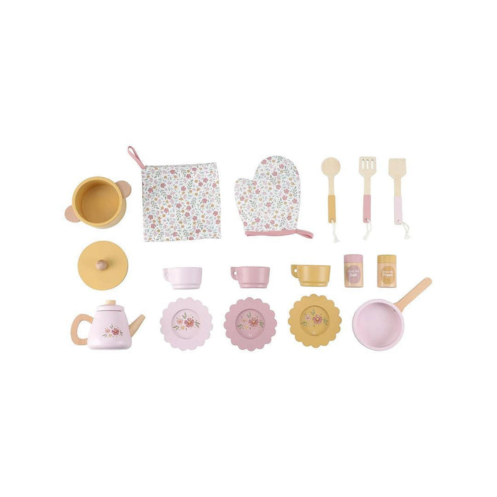 Little Dutch Wooden Play Kitchen Limited Edition - Pink-Role Play-Pink- | Natural Baby Shower